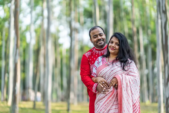 Lake Side Pre Wedding by Twin Lens wedding photographer in Kolkata