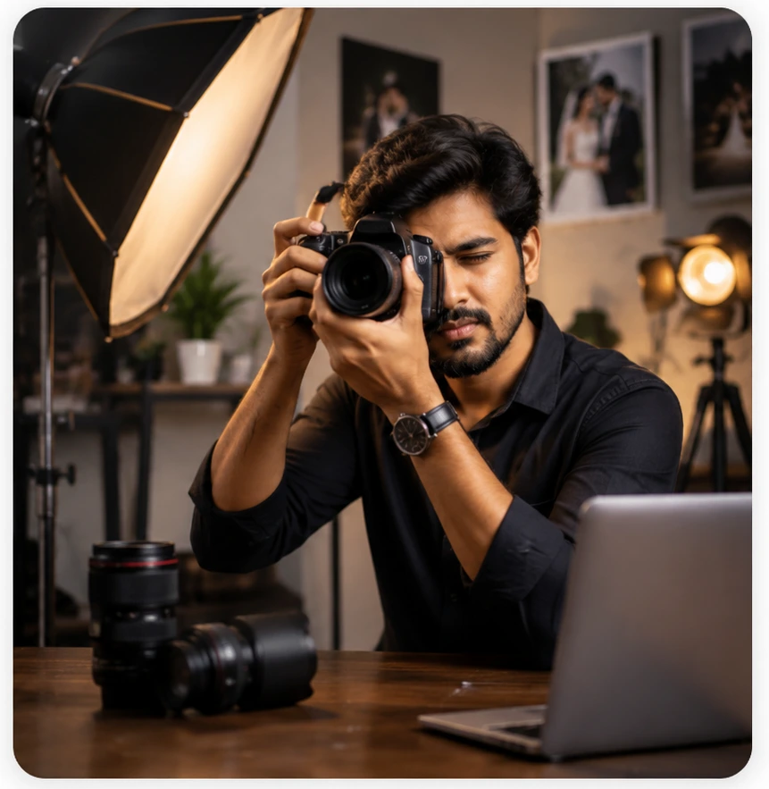 Photography training institute in Kolkata Twin Lens