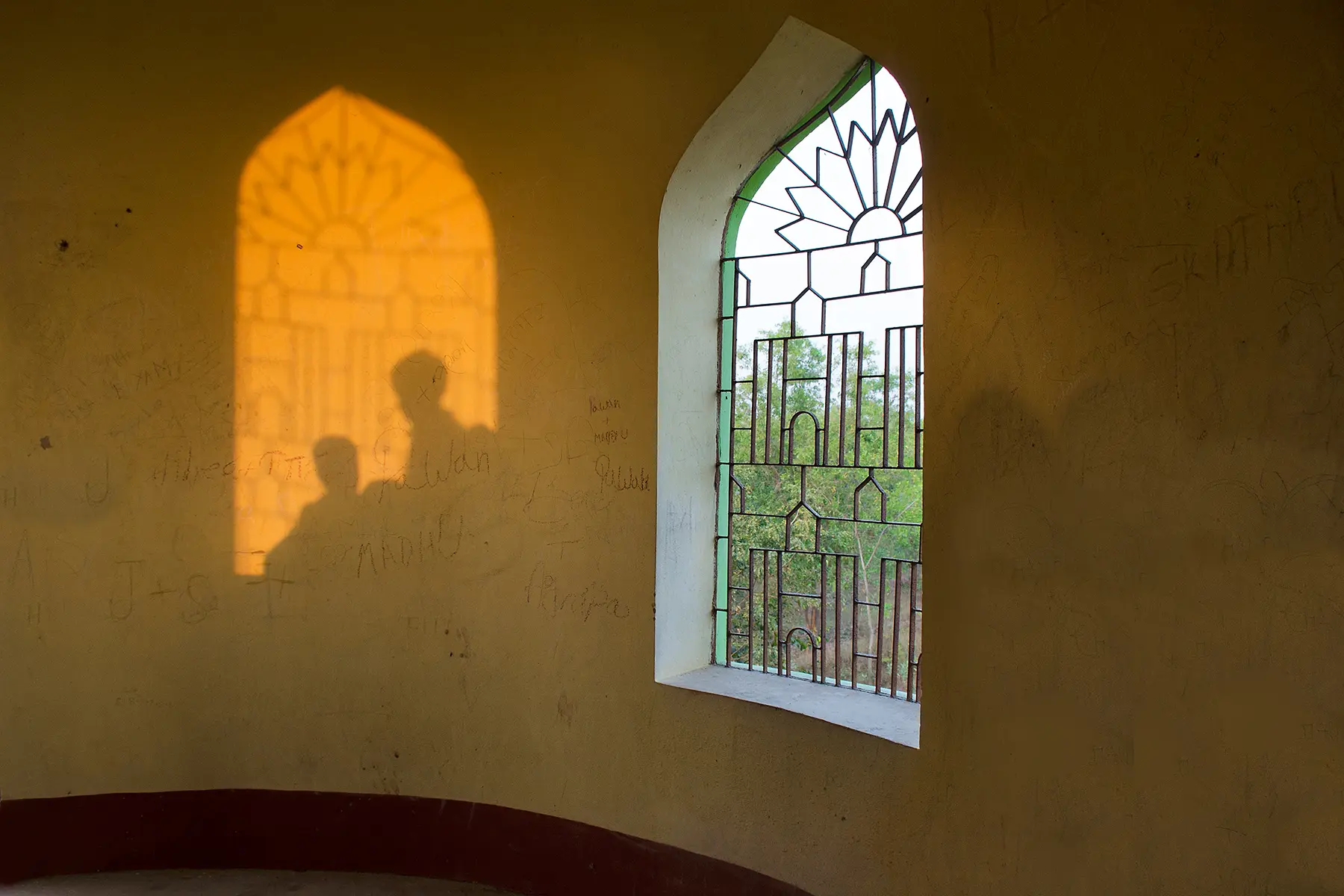 Window Light And Shadow Abstract Photography by Twin Lens Kolkata